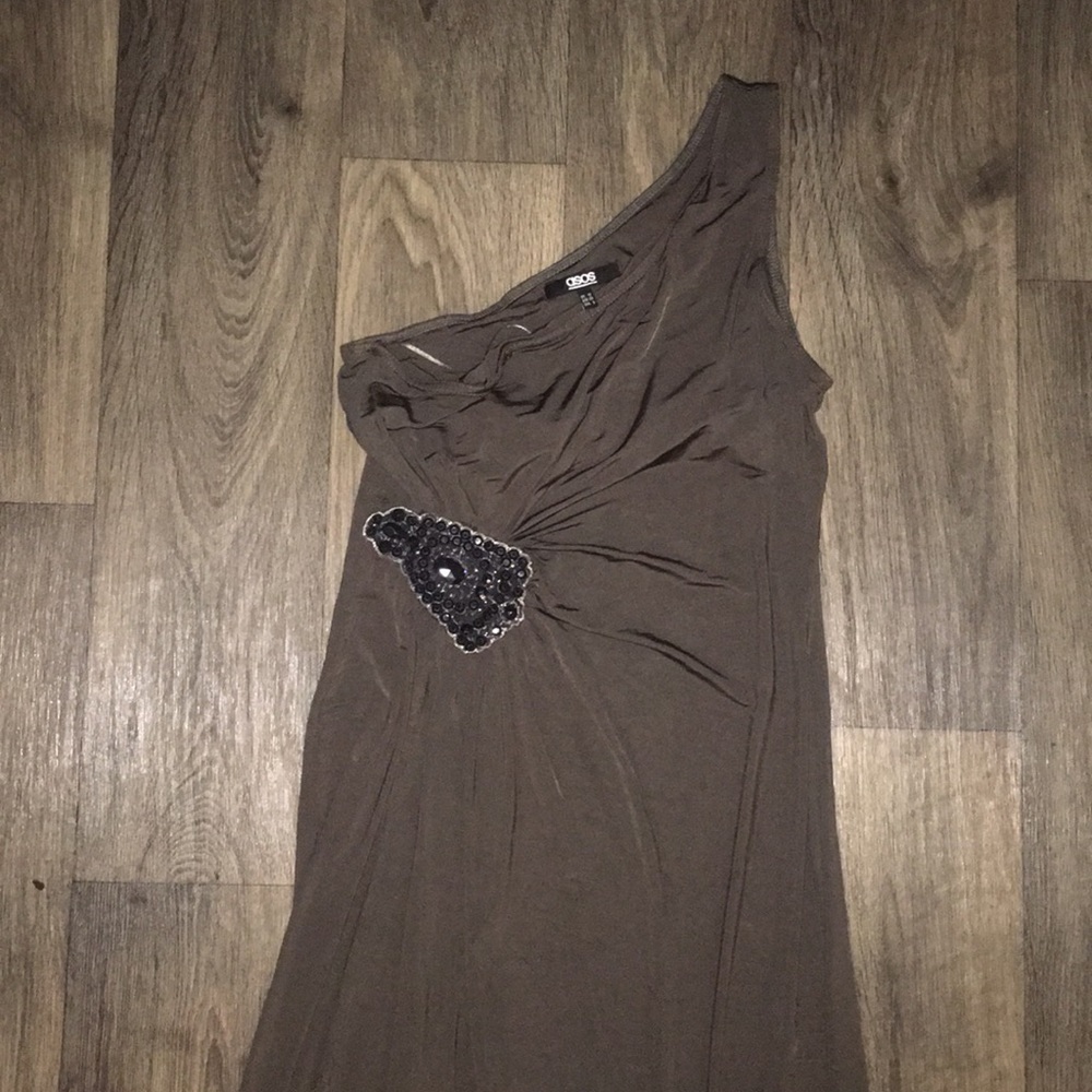 ASOS / Green Embellished Gown